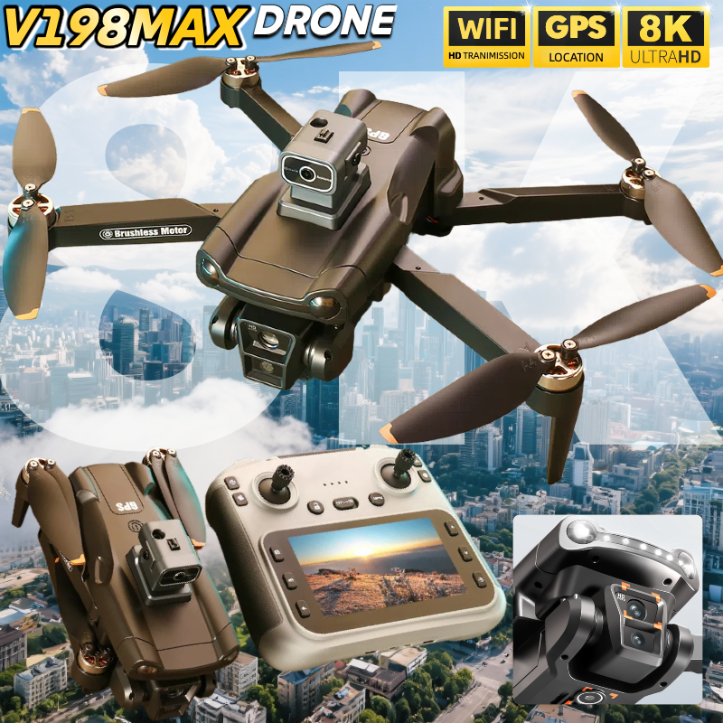 Drone Camera Thermal - NEW for Genuine V198 MAX Drone