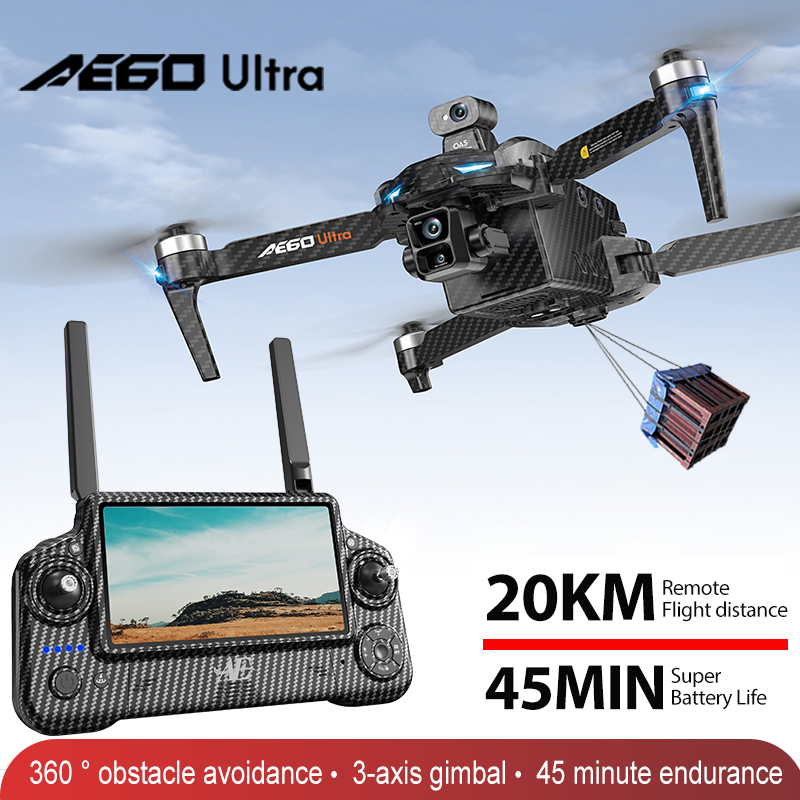 Drone Camera Night Vision - AE60 GPS Drone Professional 8K Camera
