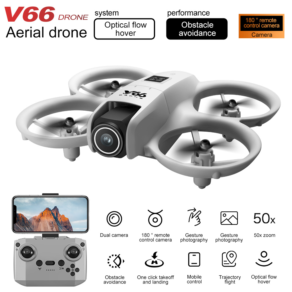 New V66 Mini Drone HD Camera 4 - Drone Camera Night Vision recensione e prezzo