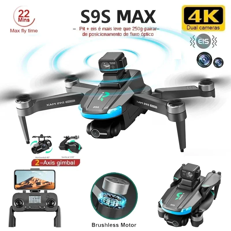 NEW S9S MAX MINI Drone 4K 2-Ax - Drone Camera Night Vision recensione e prezzo
