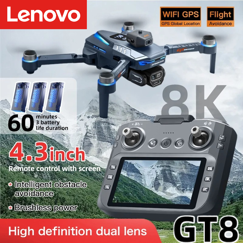 Lenovo GT8 Drone 8K Profession - Drone Camera Thermal recensione e prezzo