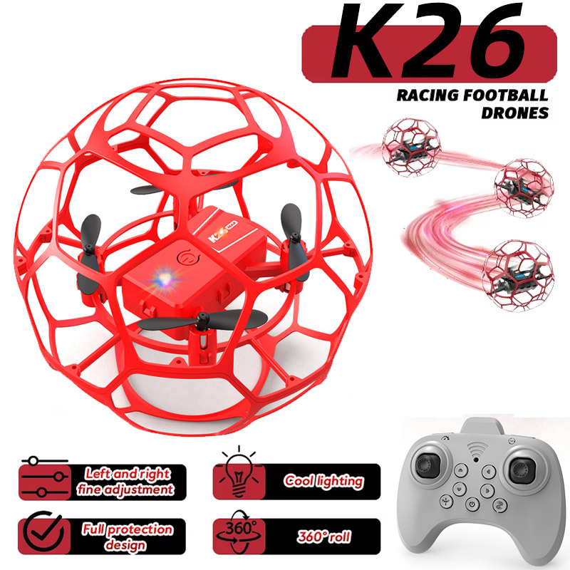 K26 MINI Air Soccer Competitiv - Drone Camera Case recensione e prezzo