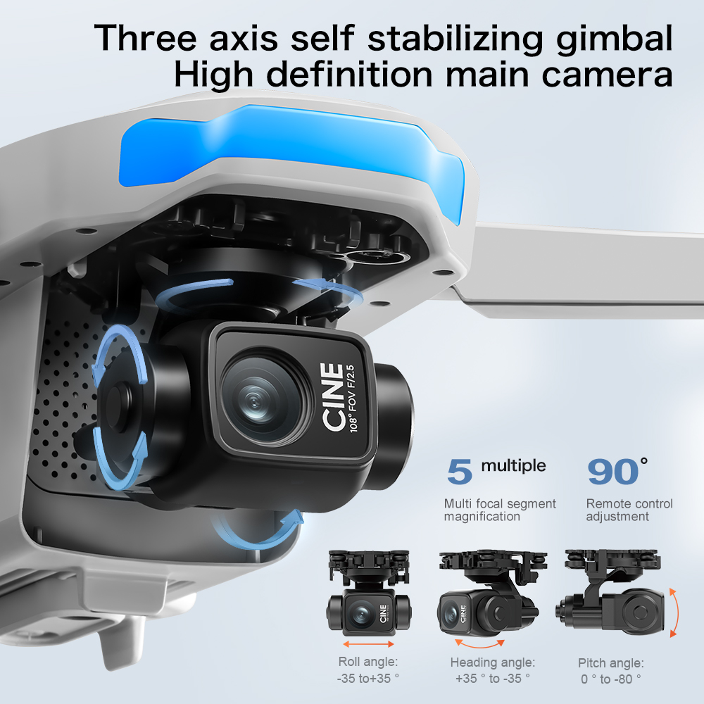 S-X1 MAX GPS Drone with 3-Axis - Drone Camera Thermal recensione e prezzo