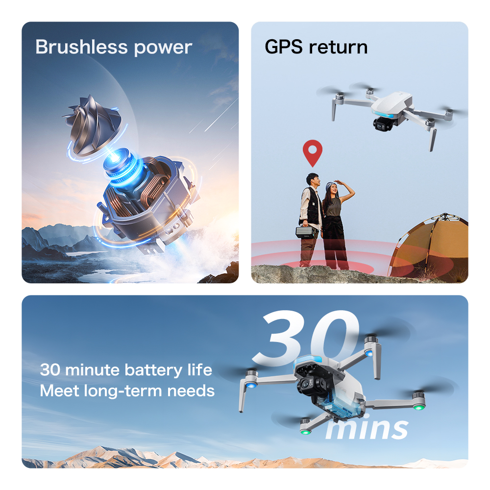 S-X1 MAX GPS Drone with 3-Axis - Drone Camera Thermal recensione e prezzo