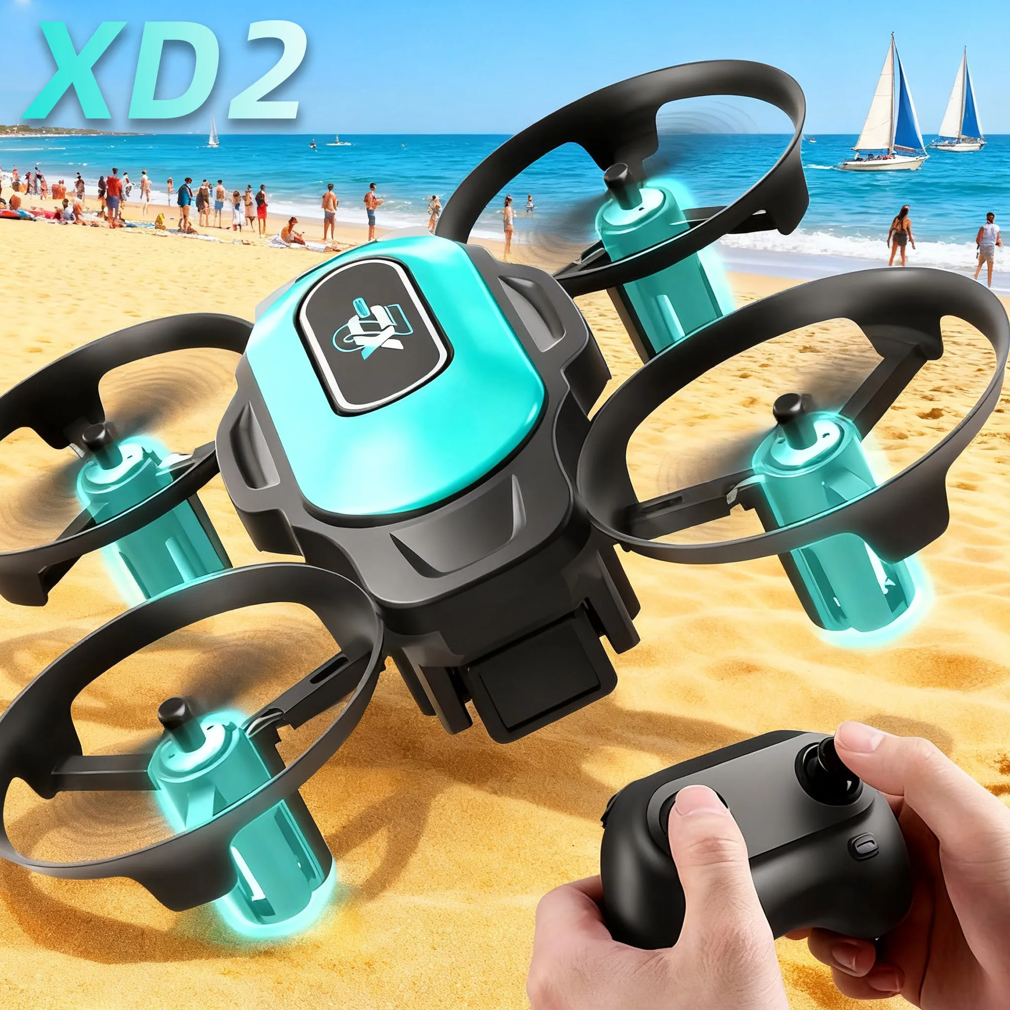 XD2 Mini Drone, 360° Stunt Fli - Drone Camera Night Vision recensione e prezzo