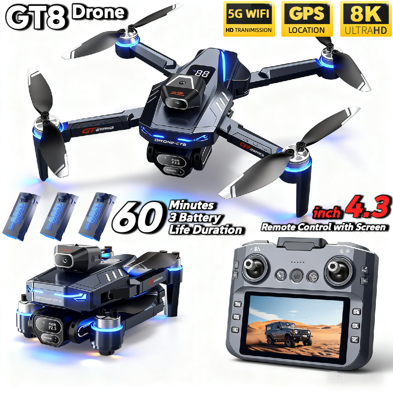 For Genuine GT8 Drone 4K Profe - Drone Camera Thermal recensione e prezzo