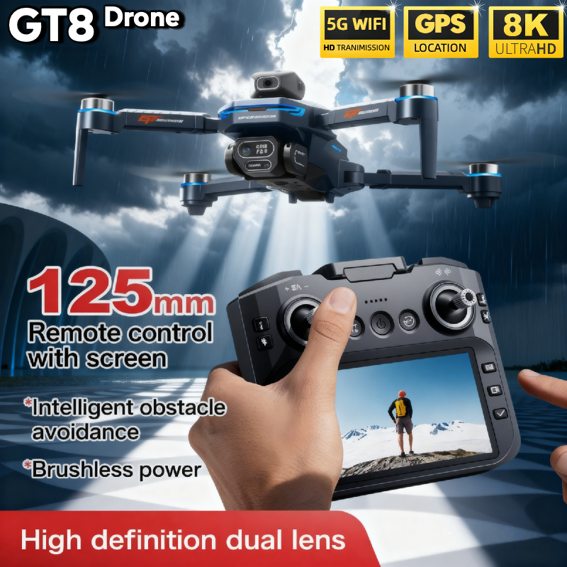 For Genuine GT8 Drone 4K Profe - Drone Camera Thermal recensione e prezzo