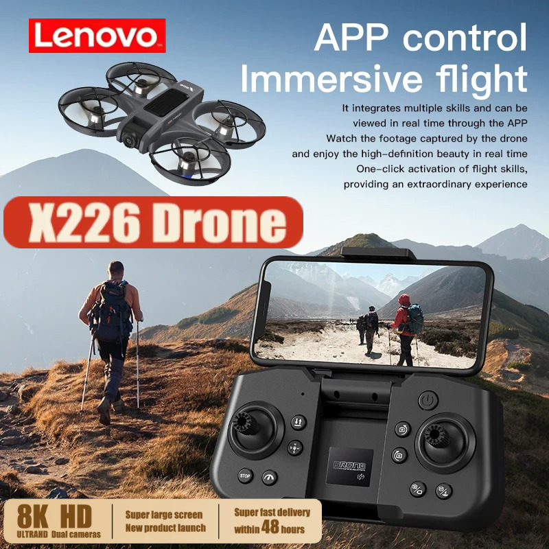 Lenovo X226 X226VR Drone 8K HD - Drone Camera Wide Angle recensione e prezzo