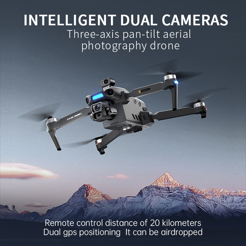 2026 New 8K Dual Camera Drone  - Drone Camera Mount recensione e prezzo