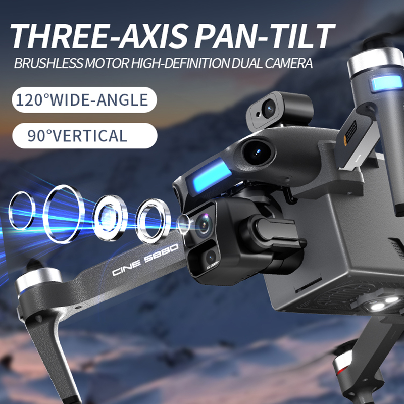 2026 New 8K Dual Camera Drone  - Drone Camera Mount recensione e prezzo