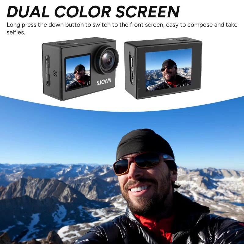 Dual Screen-SJ4000 SJCAM Helme - Drone Camera Action recensione e prezzo
