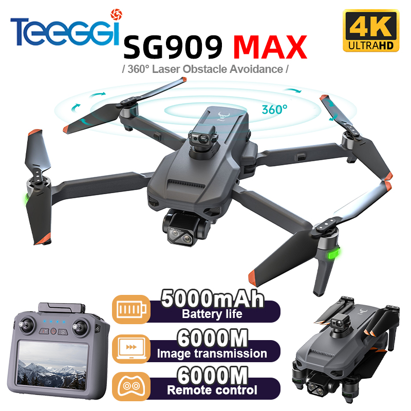 Teeggi SG909 MAX GPS Drone Wit - Drone Camera With Gimbal recensione e prezzo