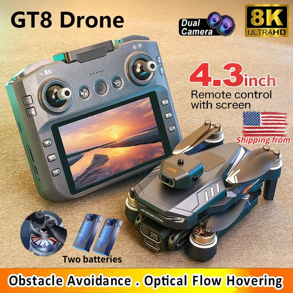 GT8 Drone 4.3inch Screen Contr - Drone Camera Vlog recensione e prezzo