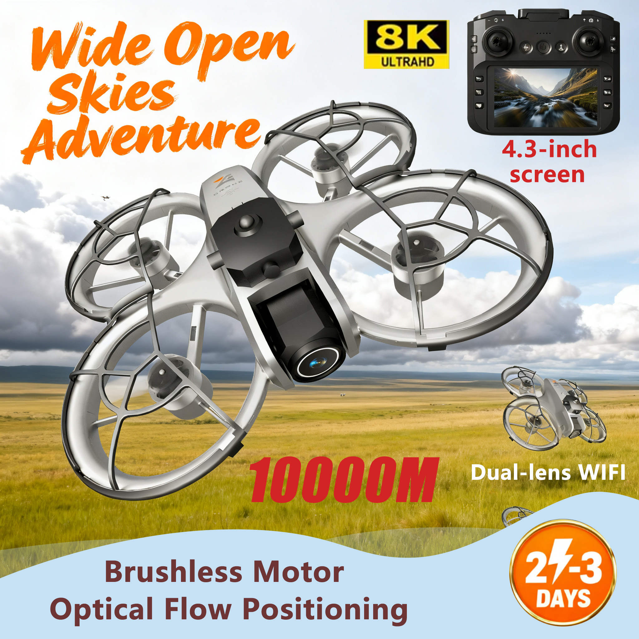 NEW Original Z4 Drone 8K WIFI  - Drone Camera Vlog recensione e prezzo