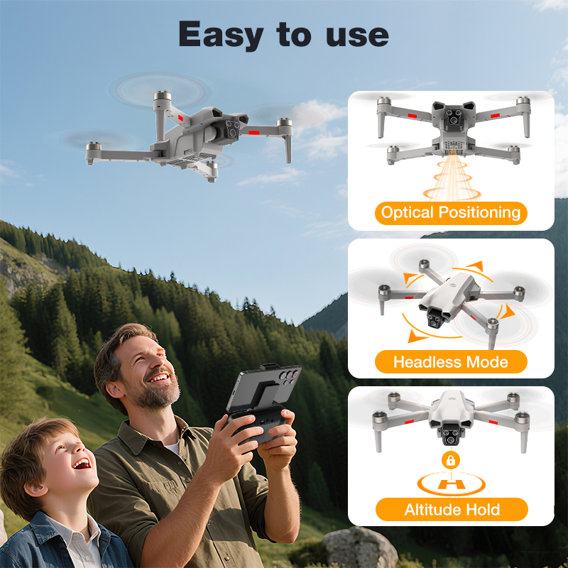 NEW Hot L017 Pro Drone Brushle - Drone Camera With Gimbal recensione e prezzo