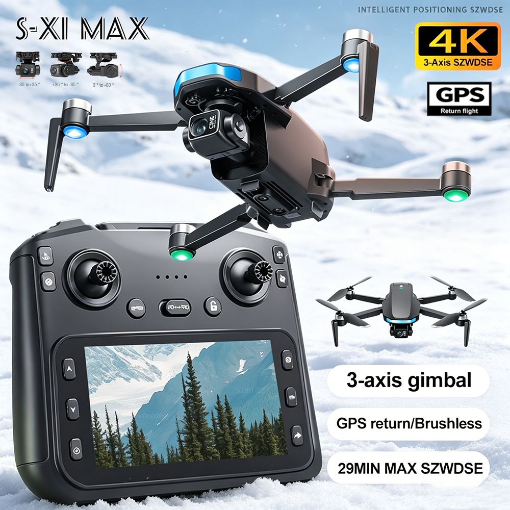 New S-X1 MAX Drone GPS 8K Prof - Drone Camera Mount recensione e prezzo