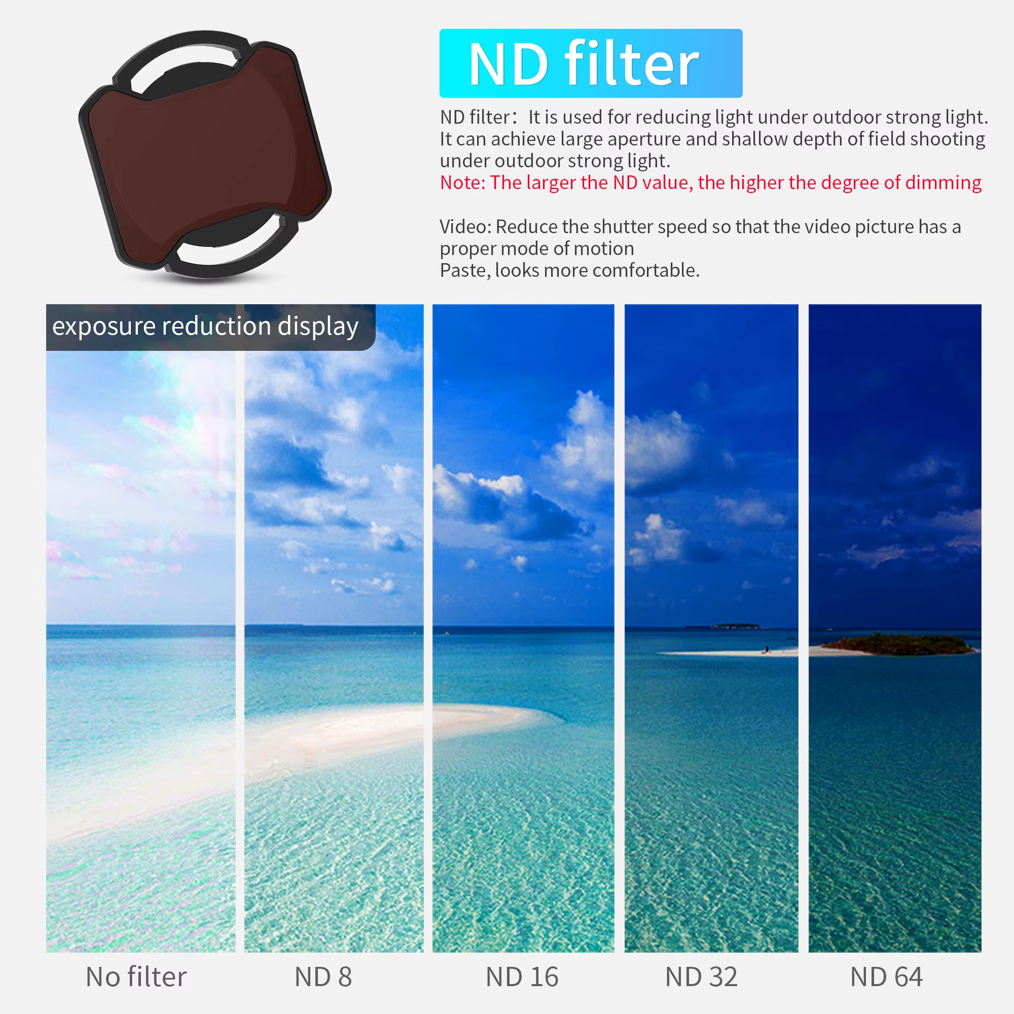 RCSTQ ND Filter For DJI Avata  - Drone Camera Filter recensione e prezzo