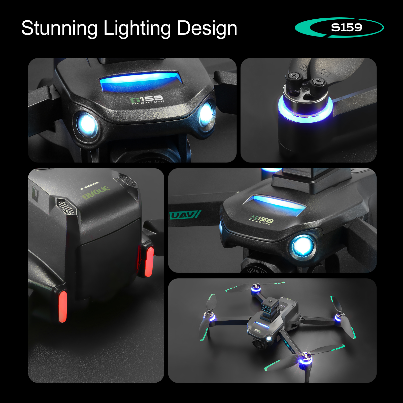 S159 GPS Drone 4K Profesional  - Drone Camera Mount recensione e prezzo